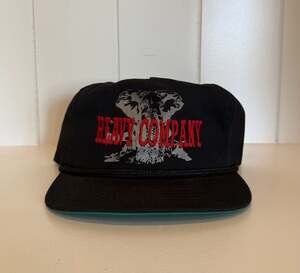 Vintage Heavy Company Elephant Graphic Snapback Hat One Size